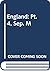 England: Pt. 4, Sep. M