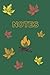 Notes: Fall Themed Colorful...