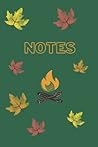 Notes: Fall Themed Colorful Blank Lined Notebook