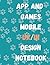 app and games Mobile UX/UI Design Notebook With Funny feet of... by uidsigner one
