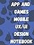 app and games Mobile UX/UI Design Notebook with funny feet of... by uidsigner one