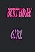 Birthday girl lined noteboo...