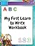 My First Learn to Write Wor...