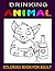 Drinking Animal Coloring Bo...