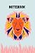 Notebook: Colorful Animal (Lion) Notebook 6"x9"