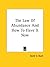The Law of Abundance and Ho...