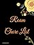 Room Chore List Log Book: D...