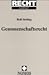 Genossenschaftsrecht. by Rolf Steding