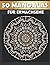 50 Mandalas Malbuch für Erwachsene by George Curry