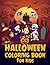 Halloween Coloring Book For...