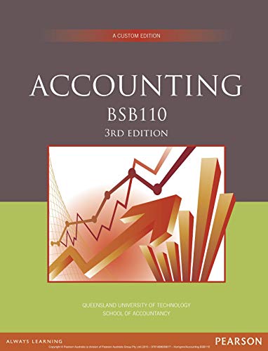 Accounting BSB110 (Custom Edition)