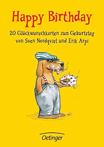 Happy Birthday, 20 Glückwunschkarten zum Geburtstag (Paperback)