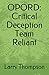 OPORD: Critical Deception T...