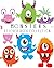 Monsters Sticker Book Colle...