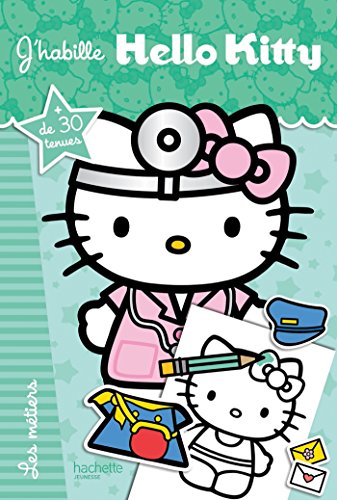 J'habille Hello Kitty - Les métiers (Paperback)
