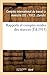 Rapports Et Comptes Rendus ...