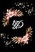 Letter D Monogram Notebook:...