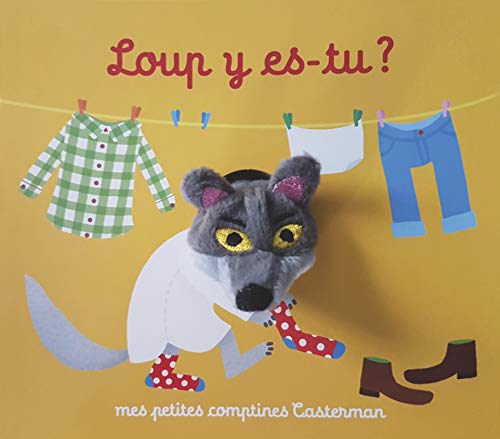 Loup y es-tu ?: Livre marionnette pour bébé - dès 1 an (Board Book)