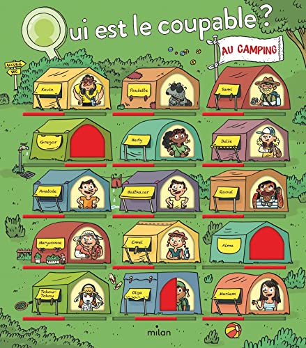 Qui est le coupable au camping ? (Paperback)