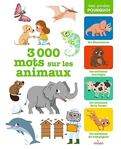 3 000 mots sur les animaux (Paperback)