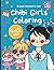 Chibi Girls Coloring Page: ...