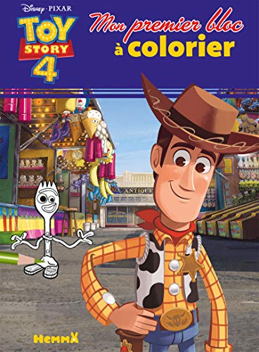 Disney Toy Story 4 Mon premier bloc à colorier (Paperback)