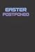 PLAIN BLACK EASTER NOTEBOOK...
