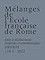 Mélanges de l’École françai...