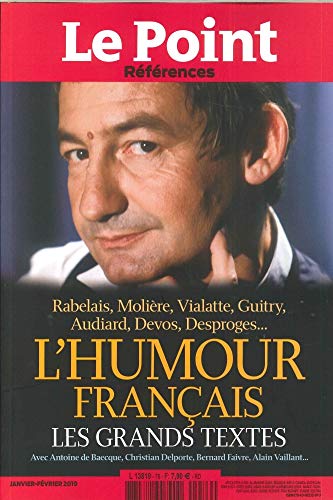 Le Point Références N° 76 L'humour français - janvier 2019 (Paperback)