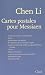 CARTES POSTALES POUR MESSIAEN