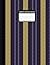 Composition notebook: gold-...