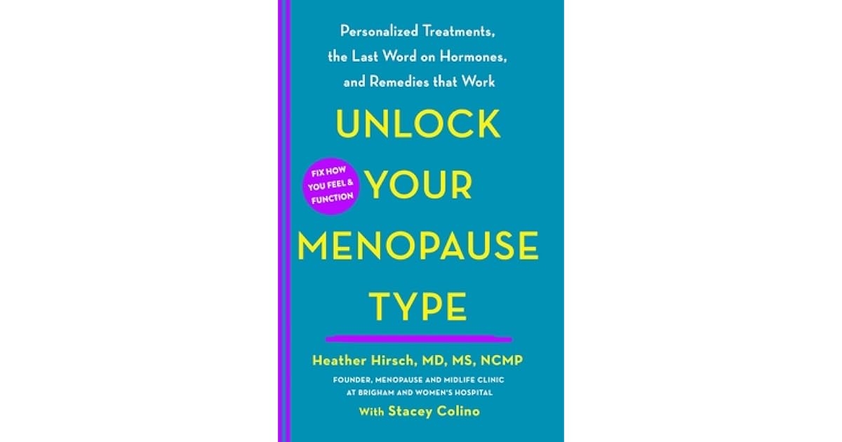 Book giveaway for Unlock Your Menopause Type Personalized Treatments