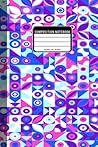 Composition Notebook: Abstract Blue Purple Patterns Lined Journal for School - Notebook 100 lined Medium Pages 6" x 9" inches (Medium) - Lined ... notebook 100pages - lined Notebook/Journal