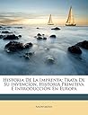 Historia De La Imprenta by Anonymous