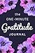 The One Minute Gratitude Jo...