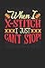When I X-Stitch I Just Can'...