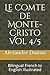 Le comte de Monte-Cristo Vol 4/5: Bilingual French to English Illustrated (French Edition)