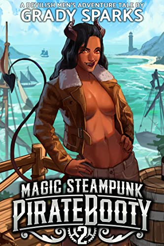 Magic Steampunk Pirate Booty 2: A devilish men's adventure harem fantasy