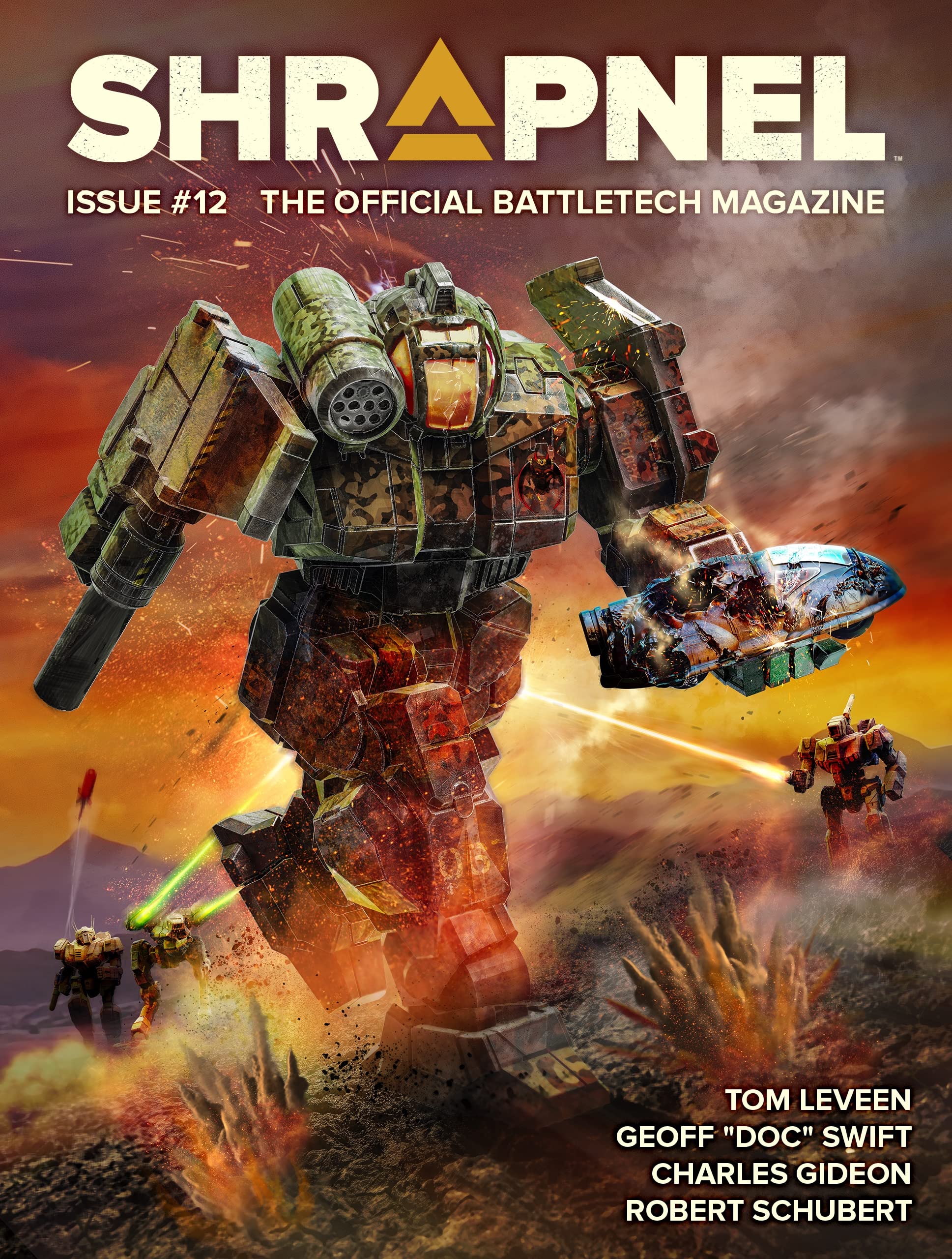 BattleTech: Shrapnel, Issue #12: (The Official BattleTech Magazine)
