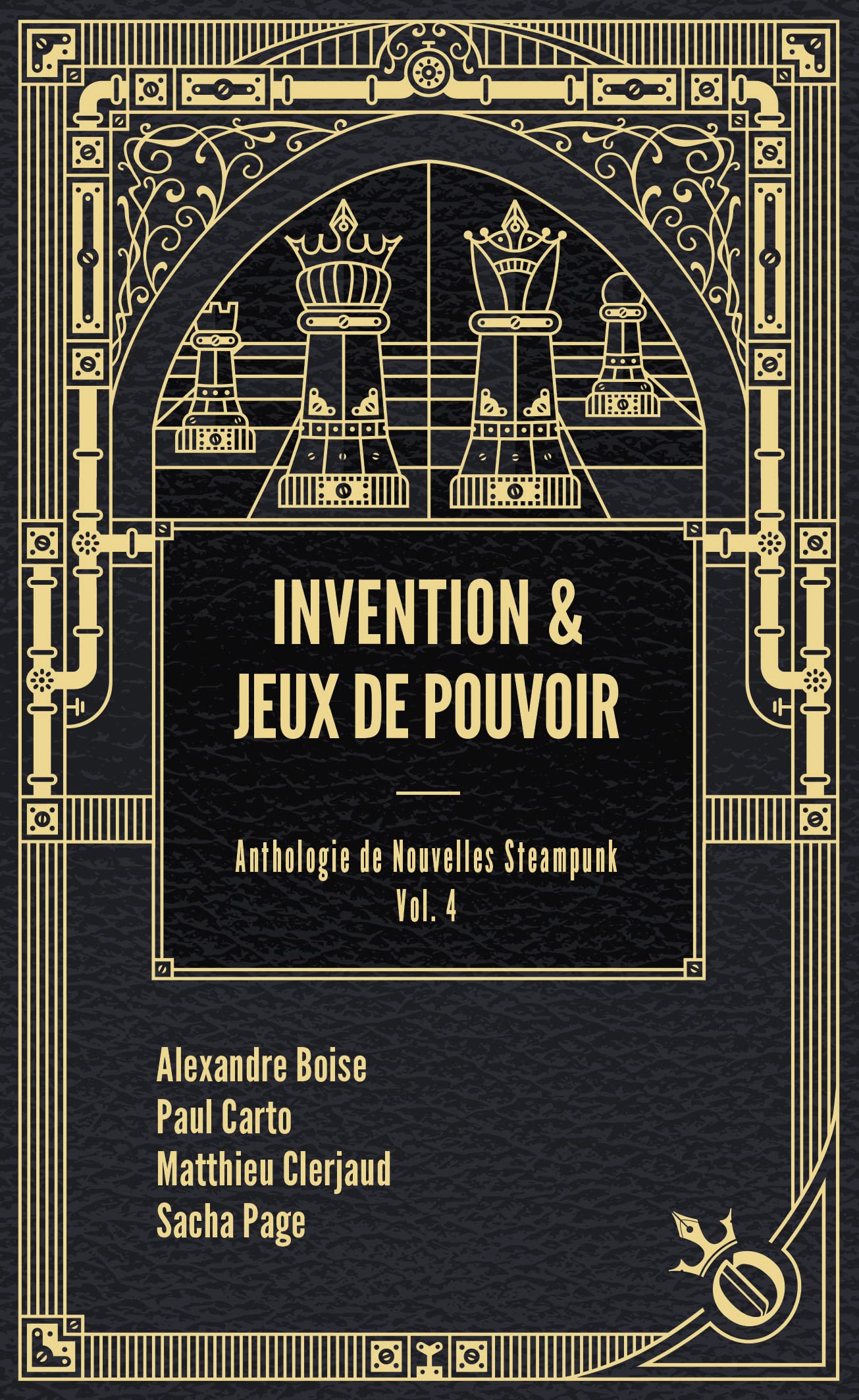 Invention et jeux de pouvoir (Anthologie de Nouvelles Steampunk vol. 4)