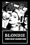 Stress Relief Coloring Book: Coloring Blondie