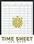 Timesheet Log Book: Timeshe...