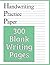 Handwriting Practice Paper:...