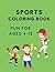 Sports Coloring Book for Bo...
