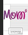 Cornell Notes Paper: Mother Of Twins Mothers Day Book Mom Squared Mom Of Two