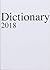 Dictionary 2018