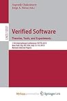 Verified Software. Theories, Tools, and Experiments: 11th International Conference, VSTTE 2019, New York City, NY, USA, July 13-14, 2019, Revised Selected Papers
