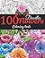 100 Doodles flowers colorin...