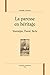 LA PARESSE EN HÉRITAGE: Mon...