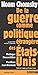 De la Guerre Comme Politique